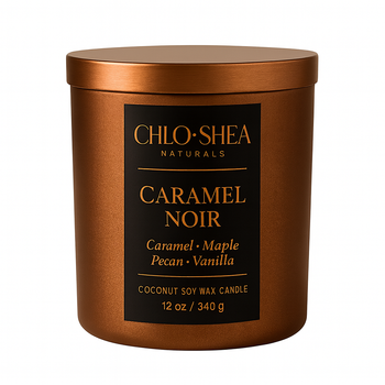 Caramel Noir Coconut Soy Candle
