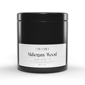 Mahogony Wood Coconut Soy Candle