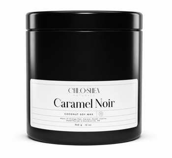 Caramel Noir Coconut Soy Candle